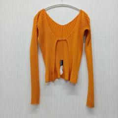 JACQUEMUS ブラウンリブカーディガン 36 ブラウン（茶色）系 JACQUEMUS(ジャックムス) カーディガン