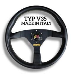 MOMO ステアリング V35 イタリア製 MOMOホーンボタン付 当時物 MOMO ステアリング V35 イタリア製 MOMOホーンボタン付 当時物