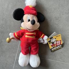 ディズニーストア ミッキーマウス 90周年記念 ぬいぐるみ 新品