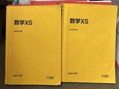 駿台 数学XS.ZS 最新年度テキスト 駿台 数学XS/ZS テキスト通年セット 2023 計4冊 小林隆章/鹿野