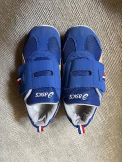 ASICS キッズシューズ 青 ベルクロ 20.0cm