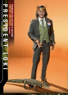 【未使用】ホットトイズ ロキ 大統領 プレミアム・コレクターズ・エディション ホットトイズ 1/6 テレビ・マスターピース 『ロキ』 ロキ 大統領