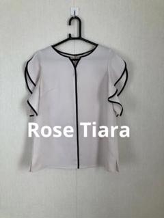 Rose Tiaraフリル袖 ブラウス