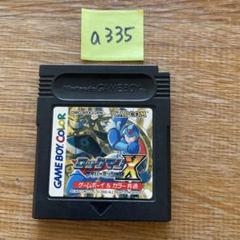 a335 ロックマンX サイバーミッションゲームボーイカラーソフト