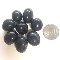 ブラックトルマリン　タンブル　8個　セット　63g