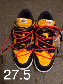 OFF-WHITE × NIKE DUNK LOW GOLD