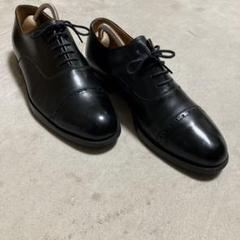 リーガル ストレートチップ 25.5 革靴 ビジネス レザー ブラック