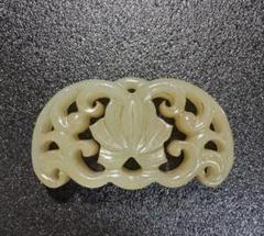 本玉天然石老玉和田玉 清時代古玉中国古美術骨董玉彫根付清代手