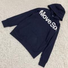 DESCENTE ロゴ入りパーカー S カジュアル 着回し オシャレ