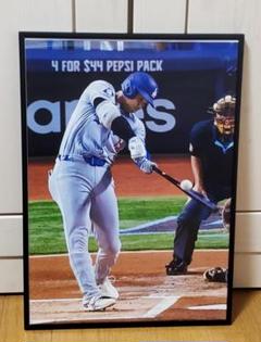 祝ドジャース大谷翔平 2024年MVP獲得！A3サイズポスターフレーム付き⑭
