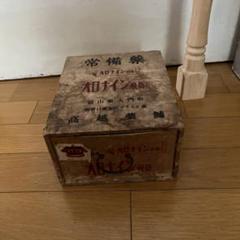 昔の古い薬箱　古道具　（検ケビントクウネル