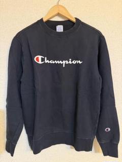 Champion ブラック スウェットトレーナー X-LARGE
