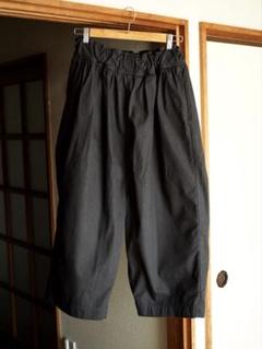 FIRMUM チャコールグレー ワイドパンツ