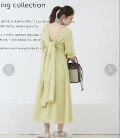 FONCE フォンセ アバハウス ブラウス シャツ 黄 レディース