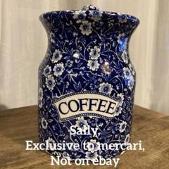 aaaaa様 バーレイ Blue Calico Coffeeキャニスター ジャー aaaaa様 バーレイ Blue Calico Coffeeキャニスター ジャー