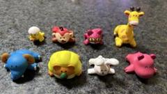 たべっ子どうぶつ　ケーブルフィギュア　8種セット