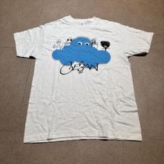 Gezan Tシャツ　半袖　白　ホワイト　ロック　バンド　M