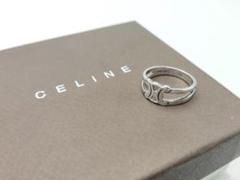 セリーヌ　リング　シルバー　マカダム　トリオンフ　希少 2025年最新】CELINE カラー：シルバー系 リング・指輪の人気