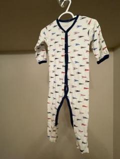 PETIT BATEAU 帆船柄ロンパース