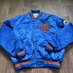 starter メッツスタジャン　Lサイズ 楽天市場】STARTER NEW YORK METS SATIN VARSITY JACKET