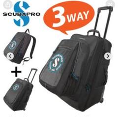 SCUBAPRO 3WAY ダイビングバッグ 黒