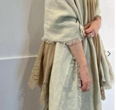 新品タグ付き アソースメレ Chaos別注 大判ストール ワシリネンシルク 64695881b_18_d_215.jpg