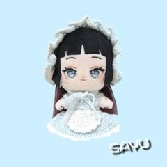 正規 ぬい ぬい服 メイド服 推し活 水色 18cm 16cm ハンドメイド クラフト・布製品