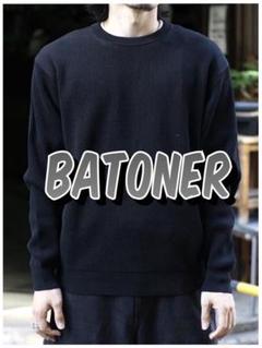 BATONER SUPER HIGH TWIST CREW NECK