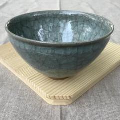 骨董品 古美術 氷裂紋釉 青磁茶托 茶道具