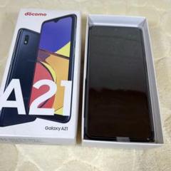 Android スマートフォン　Galaxy A21 本体のサムネイル