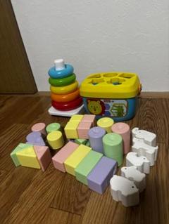 Fisher-Priceはじめてのブロック＋ゆらりんタワー＋お米のどうぶつつみき