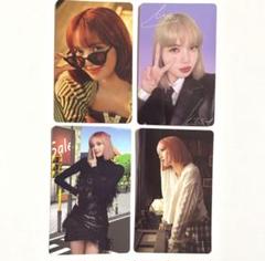 LISA リサ BLACKPINK THE GIRLS BPTG トレカ 4枚