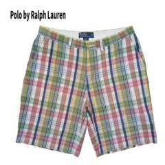 90s Polo by Ralph Lauren チェック ショーツ 32