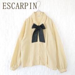 黒リボンタイ付き 長袖シャツ フリルブラウス 制服 コスプレ キレイめ