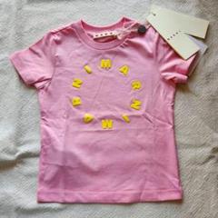 マルニ MARNI キッズ ベビー Tシャツ サークルロゴ 12M 18M