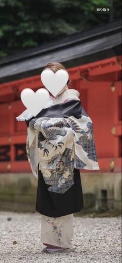 No55. 正絹　男の子お祝い着物襦袢付き　産着　七五三 No55. 正絹男の子お祝い着物襦袢付き産着七五三