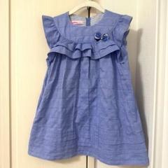 【新品未使用タグ付き】　ファミリア　襟刺繍　女の子　ブラウス　120cm familiar - ファミリア☆襟刺繍 ブラウス白 ファミちゃん