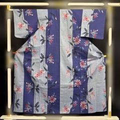 6-154 浴衣 綿 着物 夏物