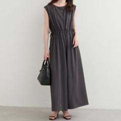 natural couture バックシャーリングロンパース