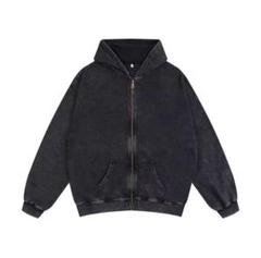 ブラック ジップ アップ パーカー supreme STUSSY バレンシアガ