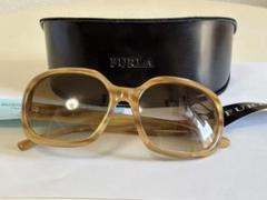 【美品】FURLA べっ甲　ベージュスクエア サングラス（付属ケース）イタリア製