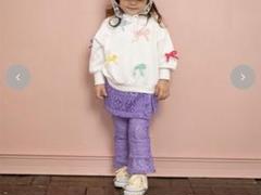 新品moimoi レーススカパンkaeさんコラボ　softcheese 90