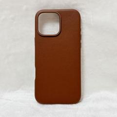 LONLI iPhone 16 Pro Max ケース ブラウン
