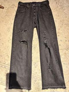 SOSHIOTSUKI Crashed Denim Pants 44