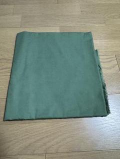 お洋服づくりのためのソフトブロード無地　グリーン　110cm巾×2.2m