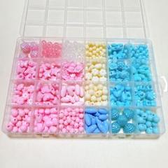 ビーズ 女の子アクセサリー 手芸 手作りキット ブレスレット ネックレス
