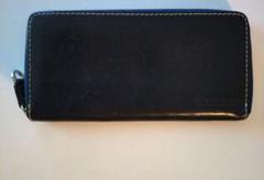 未使用SOMES SADDLEレザー長財布　オフィサー　ブラック×ブルー　箱付き 12260760.jpg