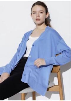 新品タグ付きUNIQLO ユニクロ UVカットＶネックロングカーディガン 完売品のサムネイル