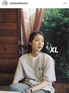 【Ennoy】S/S Border T-Shirt SS20 WHITE/XL