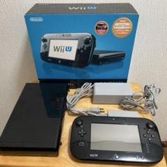 WiiU 本体 ブラック 32GB ゲームパッド 送料無料 - メルカリ